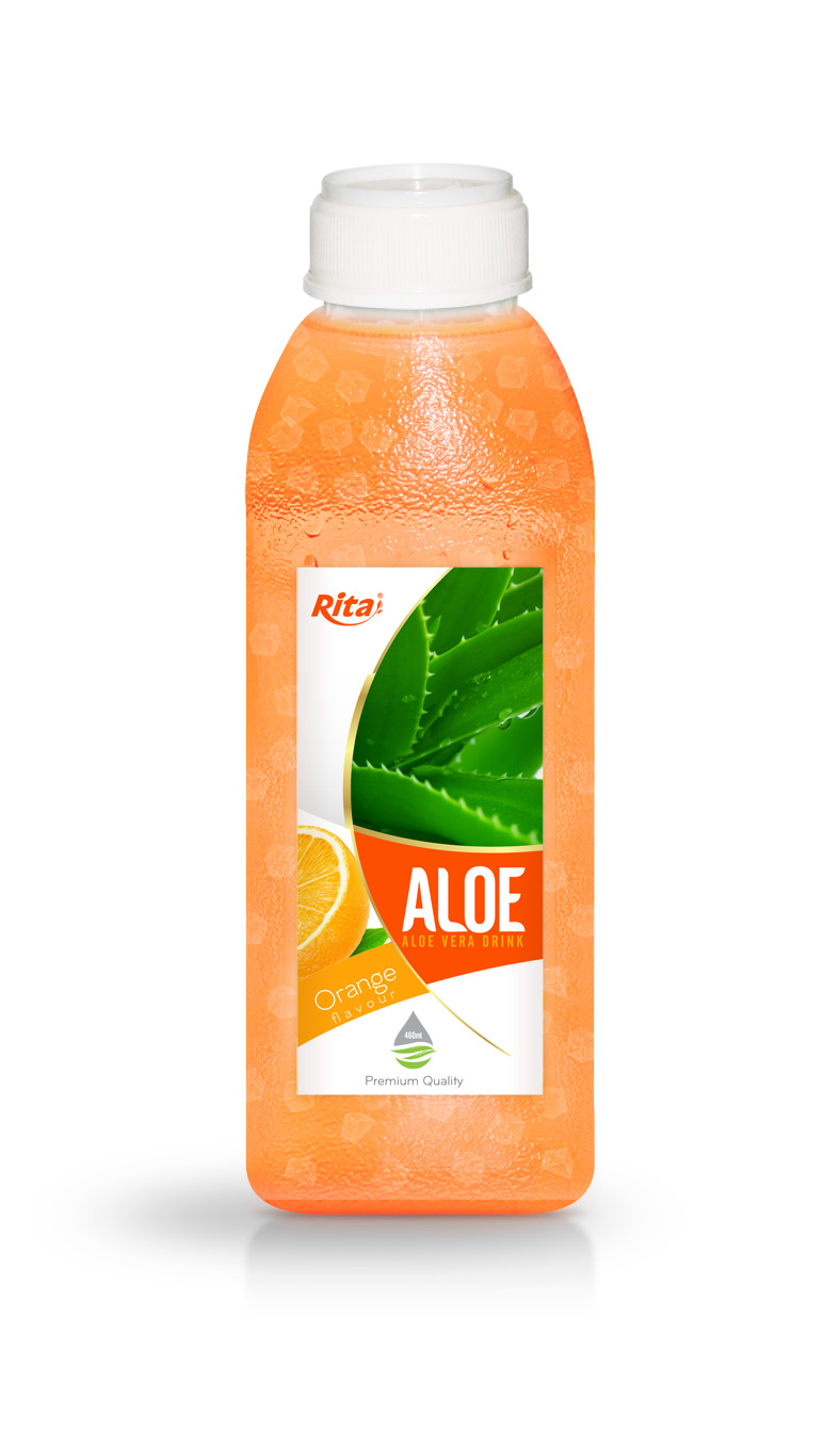 460ml Orange Flavor Aloe Vera